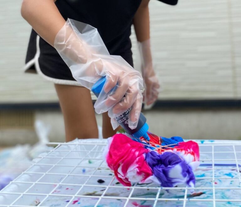 初めてのタイダイ染め～２０２６夏休み～