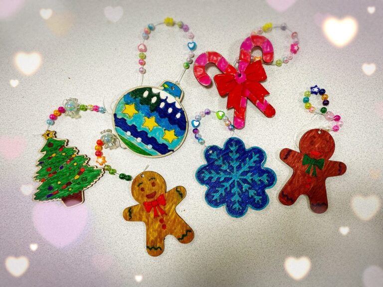 クリスマスオーナメント作り